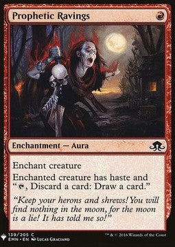 Prophetic Ravings - Mystery Booster (Common) [MYS-139]