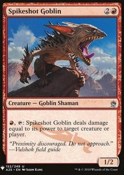 Spikeshot Goblin - Mystery Booster (Uncommon) [MYS-152]
