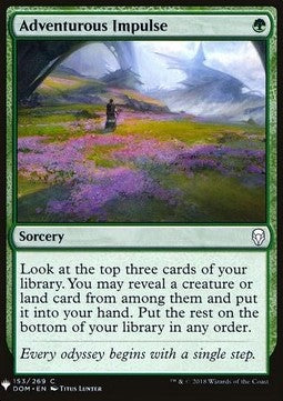 Adventurous Impulse - Mystery Booster (Common) [MYS-153]