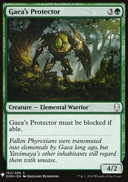 Gaea's Protector - Mystery Booster (Common) [MYS-162]