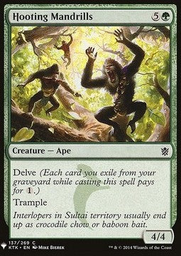 Hooting Mandrills - Mystery Booster (Common) [MYS-137]