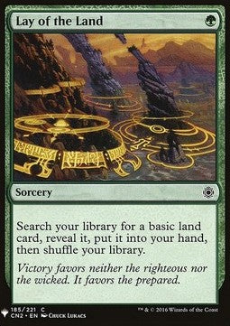 Lay of the Land - Mystery Booster (Common) [MYS-185]
