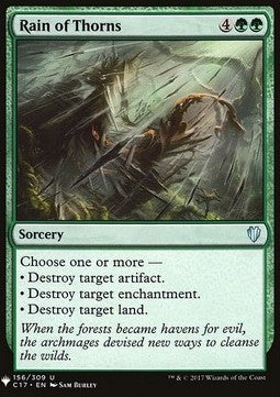 Rain of Thorns - Mystery Booster (Uncommon) [MYS-156]