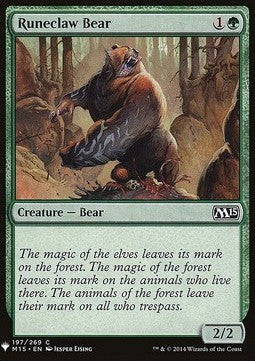 Runeclaw Bear - Mystery Booster (Common) [MYS-197]