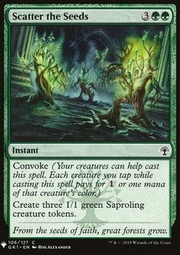Scatter the Seeds - Mystery Booster (Common) [MYS-106]