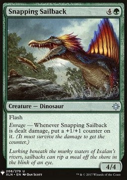Snapping Sailback - Mystery Booster (Uncommon) [MYS-208]