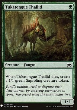 Tukatongue Thallid - Mystery Booster (Common) [MYS-79]