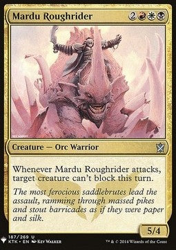 Mardu Roughrider - Mystery Booster (Uncommon) [MYS-187]
