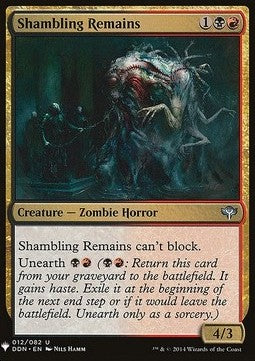 Shambling Remains - Mystery Booster (Uncommon) [MYS-12]