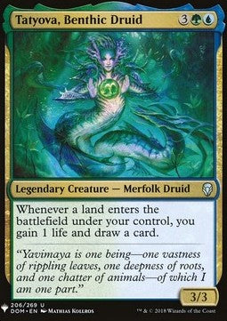 Tatyova, Benthic Druid - Mystery Booster (Uncommon) [MYS-206]