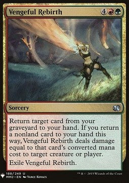 Vengeful Rebirth - Mystery Booster (Uncommon) [MYS-188]