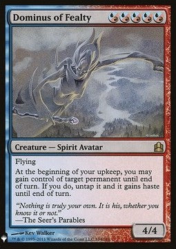 Dominus of Fealty - Mystery Booster (Rare) [MYS-194]