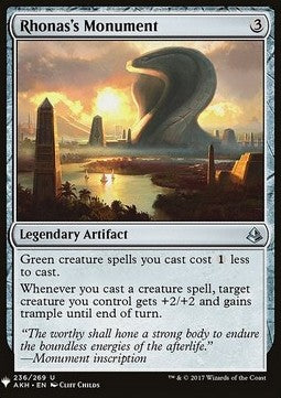 Rhonas's Monument - Mystery Booster (Uncommon) [MYS-236]