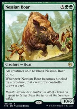 Nessian Boar - Theros Beyond Death (Rare) [THB-181]