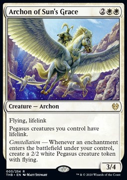 Archon of Sun's Grace - Theros Beyond Death (Rare) [THB-3]