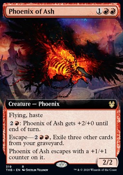 Phoenix of Ash - Theros Beyond Death: Extras (Rare) [XTHB-319]