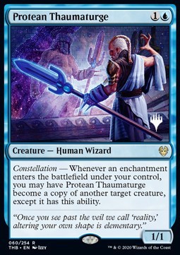 Protean Thaumaturge (V.1) - Theros Beyond Death: Promos (Rare) [PTHB-60]