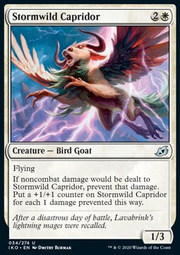 Stormwild Capridor - Ikoria: Lair of Behemoths (Uncommon) [IKO-34]