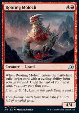 Rooting Moloch - Ikoria: Lair of Behemoths (Uncommon) [IKO-133]