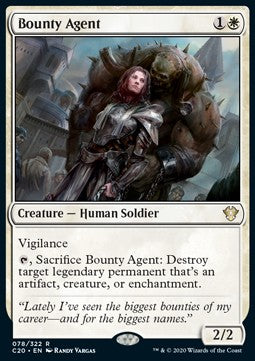 Bounty Agent - Commander: Ikoria (Rare) [C20-78]