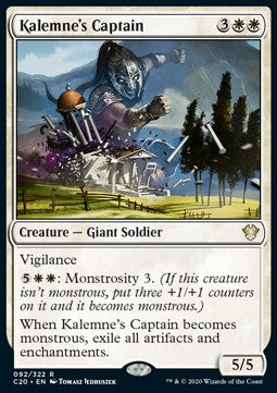 Kalemne's Captain - Commander: Ikoria (Rare) [C20-92]