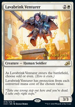 Lavabrink Venturer (V.2) - Ikoria: Lair of Behemoths: Promos (Rare) [PIKO-19]
