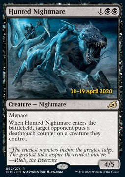 Hunted Nightmare (V.2) - Ikoria: Lair of Behemoths: Promos (Rare) [PIKO-92]