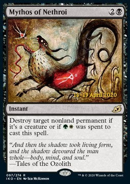 Mythos of Nethroi (V.2) - Ikoria: Lair of Behemoths: Promos (Rare) [PIKO-97]