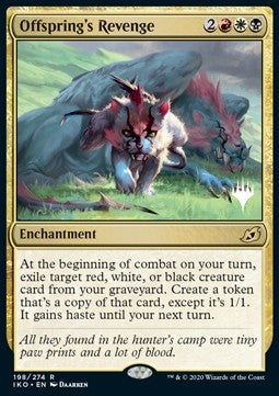 Offspring's Revenge (V.1) - Ikoria: Lair of Behemoths: Promos (Rare) [PIKO-198]