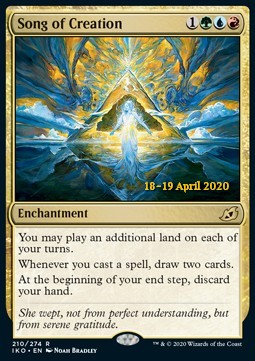 Song of Creation (V.2) - Ikoria: Lair of Behemoths: Promos (Rare) [PIKO-210]