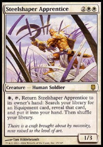 Steelshaper Apprentice - Darksteel (Rare) [DST-15]