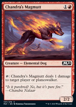 Chandra's Magmutt - Core 2021 (Common) [M21-137]