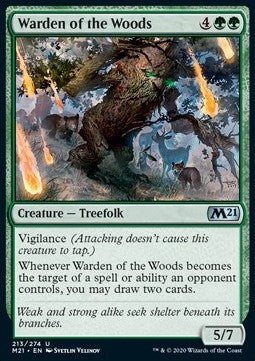 Warden of the Woods - Core 2021 (Uncommon) [M21-213]