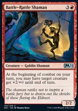 Battle-Rattle Shaman - Core 2021 (Uncommon) [M21-130]