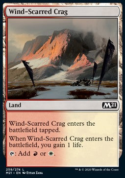 Wind-Scarred Crag - Core 2021 (Common) [M21-259]
