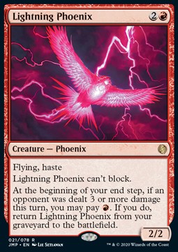 Lightning Phoenix - Jumpstart (Rare) [JMP-21]