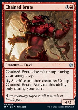 Chained Brute - Jumpstart (Uncommon) [JMP-19]