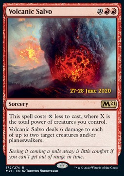 Volcanic Salvo (V.2) - Core 2021: Promos (Rare) [PM21-172]