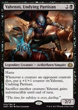 Yahenni, Undying Partisan - Core 2021: Promos (Rare) [PM21-74]