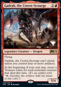 Gadrak, the Crown-Scourge (V.1) - Core 2021: Promos (Rare) [PM21-146]