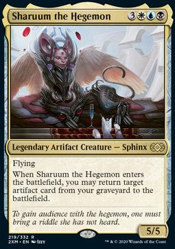Sharuum the Hegemon - Double Masters (Rare) [2XM-219]