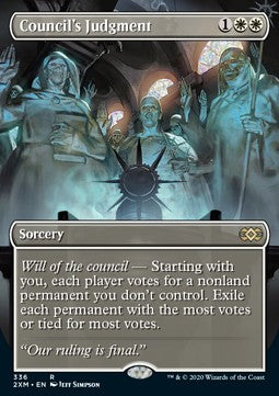 Council's Judgment - Double Masters: Extras (Rare) [X2XM-336]