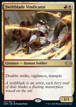 Swiftblade Vindicator - Double Masters (Rare) [2XM-221]