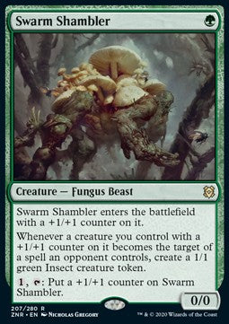 Swarm Shambler - Zendikar Rising (Rare) [ZNR-207]