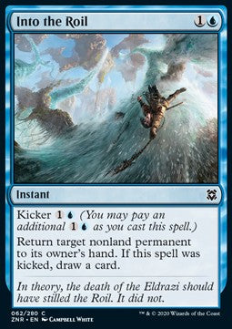 Into the Roil - Zendikar Rising (Common) [ZNR-62]