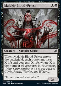 Malakir Blood-Priest - Zendikar Rising (Common) [ZNR-110]
