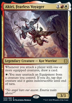Akiri, Fearless Voyager - Zendikar Rising (Rare) [ZNR-220]
