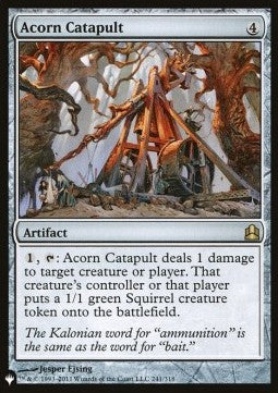 Acorn Catapult - The List (Rare) [ZNL-241]