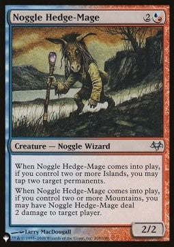Noggle Hedge-Mage - The List (Uncommon) [ZNL-108]
