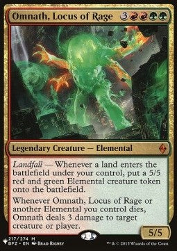 Omnath, Locus of Rage - The List (Mythic) [ZNL-217]